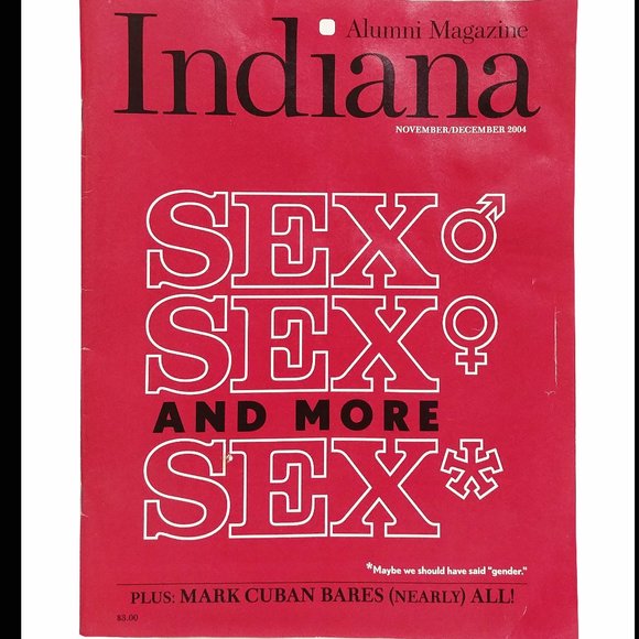 Rare Indiana Alumni Magazine Nov/Dec 2004 Sex, Sex & More, Mark Cuban Bares All - Picture 1 of 4